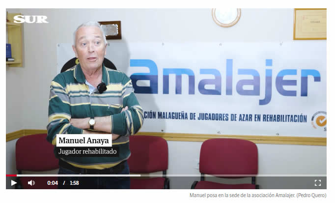 Testimonio Manuel Anaya jugador rehabilitado de Málaga